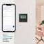 Homematic IP Wandthermostat – Basic, anthrazit, Smart Home, digitales Thermostat für Heizkörper mit/ohne App, Alexa, Google Home, Temperaturmessung, Energie sparen, 160554A0