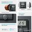 Homematic IP Wandthermostat mit Schaltausgang – für Markenschalter, anthrazit, Smart Home, digitales Thermostat Fußbodenheizung mit/ohne App, Alexa, Google Home, Energie sparen, 159928A0