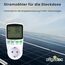 Offgridtec Stromzähler für Steckdose, PV-Zähler für Balkonkraftwerk, Echtzeit Stromverbrauchmessung, Einspeisungsmessung, Energie-Monitor, Max Last: 16A 3680W, LCD-Display, Präzise Leistungsmessung