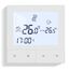 Beok Thermostat Fussbodenheizung Wasser, Thermostate Heizung Digital Raumthermostat Fußbodenheizung 230v Wandthermostat Heizungsthermostat Temperaturregler TDS72-WP Weiß Non-WiFi