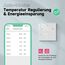 Beok Thermostat Fussbodenheizung Smart, WiFi Raumthermostat Für Wasser Fußbodenheizung Thermostate Heizung Digital LCD Programmierbarer Kompatibel mit Alexa, Google Home 3A 230V TGW60W-WIFI-WP Weiß