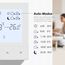 Fussbodenheizung Thermostat Digital, Beok Thermostate Heizung für Elektrische Fußbodenheizung Raumthermostat Fußbodenheizung 230v Heizungsthermostat TDS72-EP 16A Weiß