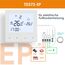 Fussbodenheizung Thermostat Digital, Beok Thermostate Heizung für Elektrische Fußbodenheizung Raumthermostat Fußbodenheizung 230v Heizungsthermostat TDS72-EP 16A Weiß