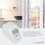 Homematic IP Heizkörperthermostat – Basic, Smart Home, digitaler Thermostat Heizung, Steuerung per App, Alexa, Google Home, einfache Installation, Energie sparen, 153412A3