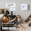 Beok Thermostat Fussbodenheizung Wasser, Tuya Smart WiFi Raumthermostat Fußbodenheizung Programmierbar Heizungsthermostat Digital Wandthermostat Kompatibel Alexa, Google Home, 3A TDS72WIFI-WP Weiß