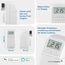 Homematic IP Heizkörperthermostat – kompakt Plus, Smart Home, digitaler Thermostat Heizung, Heizungsthermostat, Heizkosten sparen, einfache Installation, Energie sparen, 157681A0 Weiß (Packung mit 2)