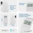 Homematic IP Heizkörperthermostat – kompakt Plus, Smart Home, digitaler Thermostat Heizung, Heizungsthermostat, Heizkosten sparen, einfache Installation, Energie sparen, 157681A0 Weiß