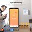 Beok Thermostat WiFi, Tuya Fussbodenheizung Thermostat Digital für Elektrische Fußbodenheizung Raumthermostat Intelligenter Heizungsthermostat Kompatibel Alexa, Google Home, 16A TDS72WIFI-EP Weiß