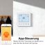KETOTEK Thermostat WiFi für Boiler/Fussbodenheizung Wasser 3A 230V Unterputz Kompatibel mit Alexa, Intelligent Raumthermostat Gastherme WLAN mit Tuya/Smart Life APP, Wöchentlich Programmierbar, Weiß