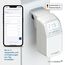 Homematic IP Heizkörperthermostat – kompakt Plus, Smart Home, digitaler Thermostat Heizung, Heizungsthermostat, Heizkosten sparen, einfache Installation, Energie sparen, 157681A0 Weiß (Packung mit 2)