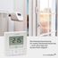 Homematic IP Wandthermostat – Basic, Smart Home, digitales Thermostat für Heizkörper mit/ohne App, Alexa, Google Home, Temperaturmessung, Energie sparen, 154666A0