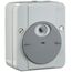 Schneider Electric Merten Argus Dämmerungsschalter, Schaltverzögerung, lichtgrau, Artikelnummer 544894