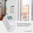Homematic IP Heizkörperthermostat, Smart Home, digitaler Thermostat Heizung, Heizungsthermostat, Steuerung per App, Alexa & Google Home, einfache Installation, Energie sparen, 140280A0
