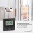 Homematic IP Wandthermostat – Basic, anthrazit, Smart Home, digitales Thermostat für Heizkörper mit/ohne App, Alexa, Google Home, Temperaturmessung, Energie sparen, 160554A0