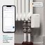 Homematic IP Heizkörperthermostat – kompakt, Smart Home, digitaler Thermostat Heizung, Heizungsthermostat, Steuerung per App, Alexa & Google Home, einfache Installation, Energie sparen, 155648A0