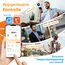 KESSER® Heizkörperthermostat 2er Set WiFi Heizungsregler | Heizungsthermostat WLAN mit Smart Home App Steuerung | Thermostat Alexa, Google Assistant mit 6 Heizkörperventilen | Energie & Kosten sparen