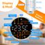 KESSER® Heizkörperthermostat WiFi Heizungsregler | Heizungsthermostat WLAN mit Smart Home App Steuerung | Thermostat Alexa, Google Assistant mit 6 Heizkörperventilen | Energie & Kosten sparen