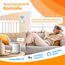 KESSER® Heizkörperthermostat 3er Set WiFi Heizungsregler | Heizungsthermostat WLAN mit Smart Home App Steuerung | Thermostat Alexa, Google Assistant mit 6 Heizkörperventilen | Energie & Kosten sparen