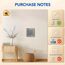 BSEED Lichtschalter 2 Fach 2 Wege Glas Lichtschalter Unterputz Taste Schalter Wechselschalter Grau Kristall Kippschalter 2Pack