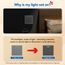 BSEED Lichtschalter 1 Fach 3 Wege Glas Lichtschalter Unterputz Taste Schalter Wechselschalter Grau Kristall Kippschalter 3Pack