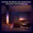 Philips Hue White & Color Ambiance Gradient Signe LED Stehleuchte (2.550 lm), dimmbare Lichtsäule mit 16 Mio. Farben & Farbverläufen, smarte Lichtsteuerung über Sprache und App, schwarz