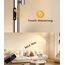 ANTENLICHT Stehlampe Dimmbar LED KAKA- | Silber-Stehleuchte 20W mit flexibler 7W Leselampe | Modern deckenfluter mit fernbedienung mit 4 Farbtemperatur für Wohnzimmer, Schlafzimmer, Büro, Hotel