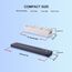 JOYLIT CCT LED-Streifen-Fernbedienung, DC 12 V/24 V, magnetisch, wandmontiert, RF-Wireless-Controller, Farbwechsel und Helligkeitseinstellung, sensibler Touch-Schieber, flimmerfreies Dimmen, Ein