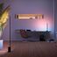 Philips Hue White & Color Ambiance Gradient Signe LED Stehleuchte (2.550 lm), dimmbare Lichtsäule mit 16 Mio. Farben & Farbverläufen, smarte Lichtsteuerung über Sprache und App, weiß