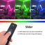 JOYLIT RGBW LED Controller mit Fernbedienung 2.4GHz RF (VP+R14), DC 12-24V 4 Kanal 4A/CH 192W-384W Controller, Sensitive Touch Slider Fernbedienung für RGB, RGBW, CCT COB SMD LED Streifen