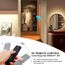 JOYLIT CCT LED-Streifen-Fernbedienung, DC 12 V/24 V, magnetisch, wandmontiert, RF-Wireless-Controller, Farbwechsel und Helligkeitseinstellung, sensibler Touch-Schieber, flimmerfreies Dimmen, Ein