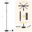 LED Stehlampe Deckenfluter, 3600LM 36W Super Hell Dimmbar Stehlampe Wohnzimmer 2700K-6500K Stufenloses Dimmen, Fernbedienung und Touch-Steuerung, Moderne Standleuchte für Wohnzimmer Schlafzimmer Büro