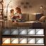 Mojimdo 120 LED Stehlampe, helle Stehlampen für Wohnzimmer, 3 Farbmodi & 10 Helligkeiten 3000K-6000K Standlicht, Schwanenhals Leselampe mit Fernbedienungen für Schlafzimmer Büro