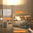 LED Stehlampe Deckenfluter, 3600LM 36W Super Hell Dimmbar Stehlampe Wohnzimmer 2700K-6500K Stufenloses Dimmen, Fernbedienung und Touch-Steuerung, Moderne Standleuchte für Wohnzimmer Schlafzimmer Büro