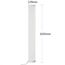 Northpoint LED DIY Lichtsäule Stehlampe Standleuchte Stehleuchte zum Aufbauen Funkeleffekt ca. 103 cm hoch dimmbar Farbwechsel mit Fernbedienung