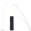 OUTON Stehlampe LED Dimmbar 15W 1500LM, Leselampe mit 4 Farbtemperatur, Fernbedienung und Touch Steuerung, 1H Timer, Leseaufgabe Beleuchtung für Wohnzimmer Schlafzimmer Büro, Weiß