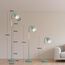 ANTEN Stehlampe | Höhenverstellbare Stehleuchte mit Schwanenhals & E27 Fassung, 159cm Leselampe für Wohnzimmer Schlafzimmer Arbeitszimmer, Modern in Salbeigrün (ohne Leuchtmittel)