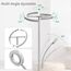 Amdelne Stehlampe Wohnzimmer Dimmbar mit Leselampe Verstellbarer, Grau 20W+7W Stehleuchte mit Fernbedienung & Touch, Speicherfunktion, Modern Deckenfluter LED für Schlafzimmer, Kinderzimmer, Büro