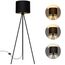 BBHome Stehlampe LED Dimmbar, Stehleuchte Moderne mit Dreibeinstativ aus Metall, Stehlampe Wohnzimmer für Wohnzimmer, Schlafzimmer, Arbeitszimmer, Büro