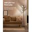 SIBRILLE Stehlampe LED Dimmbar, 36W Deckenfluter LED Dimmbar 2500LM mit Fernbedienung & Berührung 2700K-6500K, 3-Licht Leselampe Moderne Stehleuchte Stehlampe für Wohnzimmer Schlafzimmer Büro Hotel