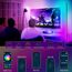 CS COSDDI LED Stehlampe Smart für Wohnzimmer und Schlafzimmer - Dimmbar mit Fernbedienung und APP, 16 Millionen Farben, Musikmodi, DIY-Modus & Timing - Ecklampe Smart für Gaming