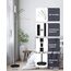 TRUMPETS 18W Stehlampe LED Dimmbar 2000LM mit Fernbedienung Unendliche Farbtemperatur & lineare Leuchtdichte, 360° Flexibler Schwanenhals,1 Hour Timer, floor lamp für Wohnzimmer Schlafzimmer (18W-B1)