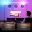 SIBRILLE LED Stehlampe Wohnzimmer RGB, 36W Superhelle Moderne Stehlampe Dimmbar mit Fernbedienung, 3000K-6000K Deckenfluter LED Leselampe Standleuchte Stehleuchte für Wohnzimmer Schlafzimmer Büro