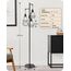EDISHINE Stehlampe Wohnzimmer 166cm, Vintage Standleuchte Dimmbar, Industrial Stehleuchte Schwarz mit LED E27 Leuchtmittel, 3 Käfig Lampenschirm aus Metall, für Modern Deko Schlafzimmer, Geschenk