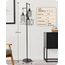 EDISHINE Stehlampe Wohnzimmer Dimmbar, 3 Käfig Lampenschirm aus Metall, 163cm Retro Standleuchte, Industrial Stehleuchte Schwarz mit LED E27 Leuchtmittel, für Modern Deko Schlafzimmer, Geschenk