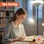 BBHome Stehlampe Wohnzimmer LED, 27W Deckenfluter LED Dimmbar mit 6W leselampe, 3000K-6500K Moderne Dimmbar Stehlampe mit Fernbedienung & Berührung für Wohnzimmer, Schlafzimmer, Büro (schwarz)