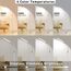 OUTON Stehlampe LED Dimmbar 15W 1500LM, Leselampe mit 4 Farbtemperatur, Fernbedienung und Touch Steuerung, 1H Timer, Leseaufgabe Beleuchtung für Wohnzimmer Schlafzimmer Büro, Silber Grau