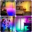 CS COSDDI LED Stehlampe Smart für Wohnzimmer und Schlafzimmer - Dimmbar mit Fernbedienung und APP, 16 Millionen Farben, Musikmodi, DIY-Modus & Timing - Ecklampe Smart für Gaming