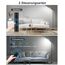 TRUMPETS 18W Stehlampe LED Dimmbar 2000LM mit Fernbedienung Unendliche Farbtemperatur & lineare Leuchtdichte, 360° Flexibler Schwanenhals,1 Hour Timer, floor lamp für Wohnzimmer Schlafzimmer (18W-B1)