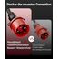 bokman Mobile Wallbox 11kW, Typ 2 Ladekabel mit CEE Stecker & Adapterkabel 8 Meter |16A | 3-Phasig | IP65 Wasserdicht, Tragbares EV-Ladegerät für IEC 62196-2 mit Tragetasche & Mikrofaserhandtuch