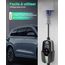 EVDANCE Typ 2 Ladekabel mit CEE Stecker [7.36kW, 1 Phase, 6.1m, 10A-32A] IP66 Wasserdicht, Tragbares EV-Ladekabel und Mobile Wallbox Ladestation für Elektroauto & Hybrid(PHEV/EV), Silber